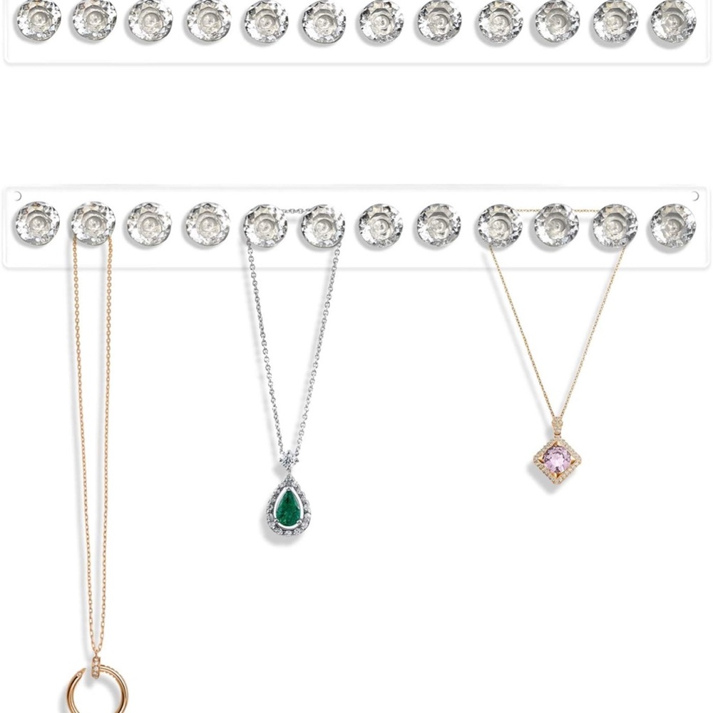 Acrylic necklace holder